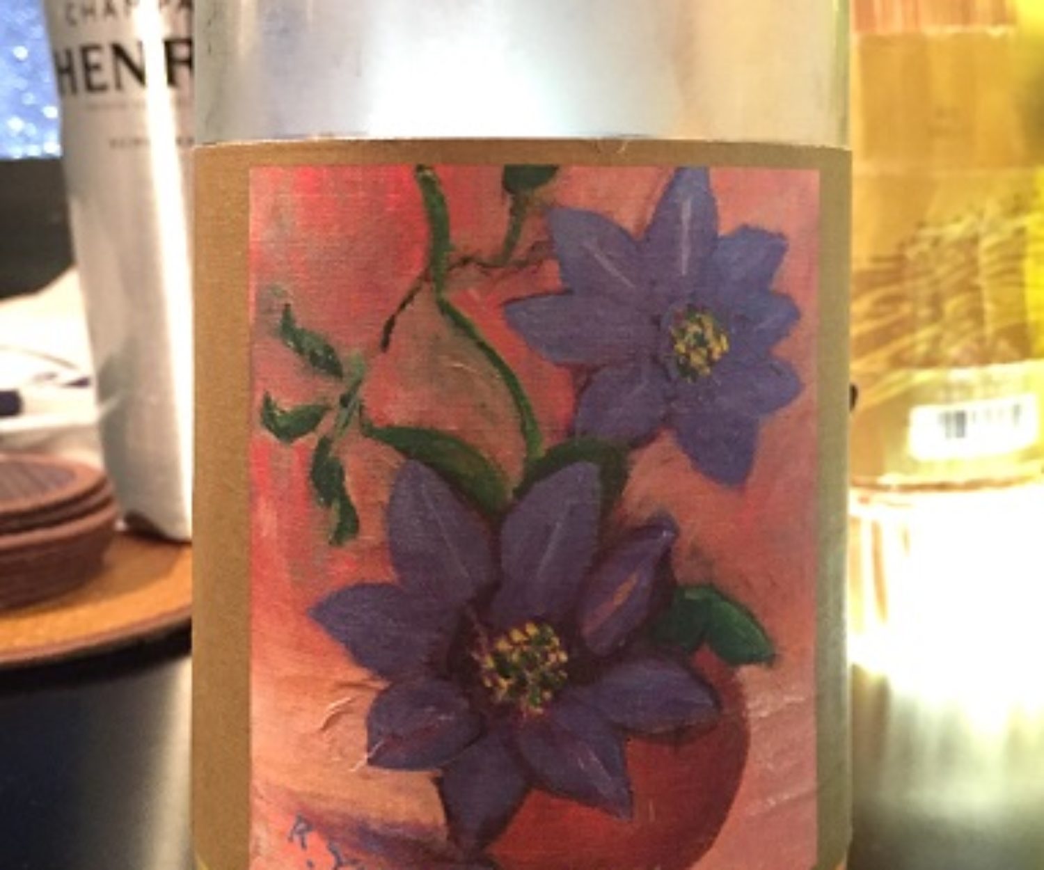 巨峰からつくった四恩醸造さんのロゼ・スパークリング